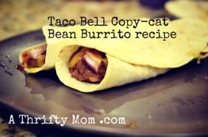 How to make a burrito - Taco Bell