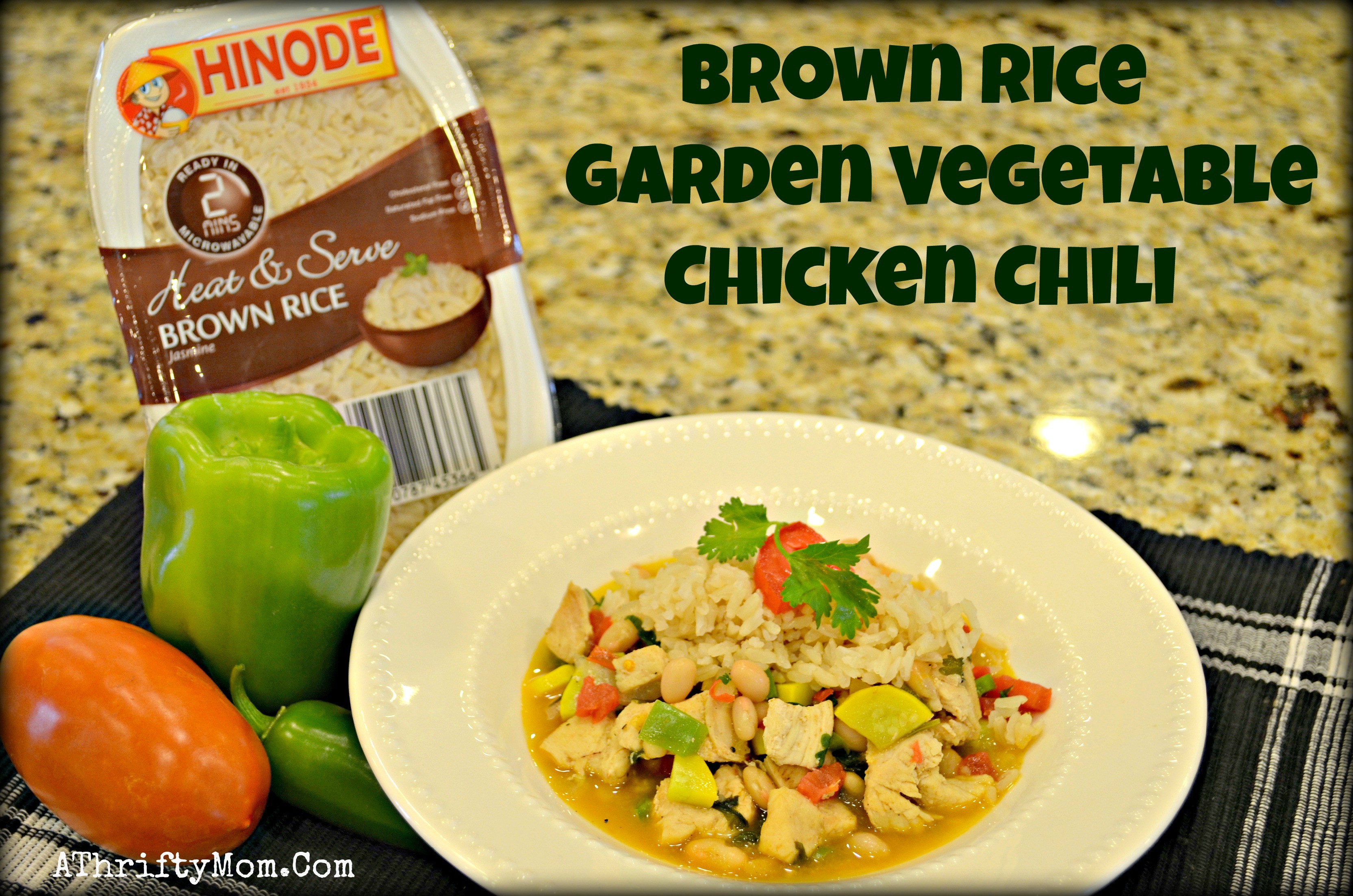 brown rice chicken vegetable chili