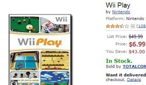 2012 Christmas Gifts wii games