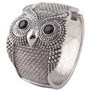 Tibet Silver Owl Bracelet