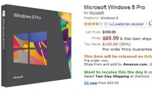 Microsoft Windows 8 Pro sale free shipping