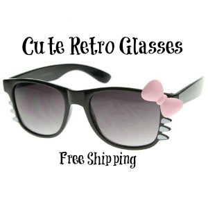 retro glasses free shipping