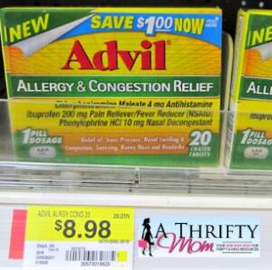 Advil Allergy and congestion relief