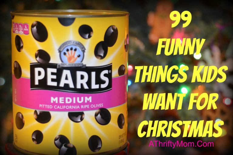 99 Funny things kids want for Christmas