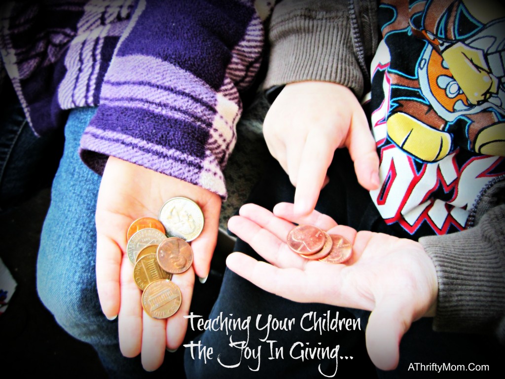 Teaching Your Children The Joy In Giving