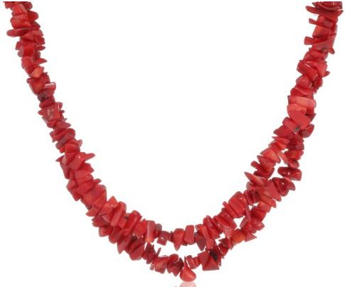 chip necklace red