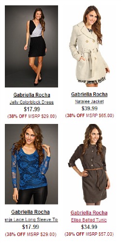 Gabriella Rocha select styles