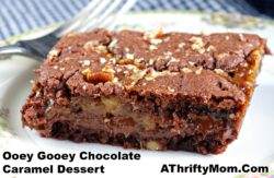 Ooey Gooey Chocolate Caramel Dessert, Homemade Caramel Recipe, The Best Chocolate Cake Recipe, Chocolate and Caramel Recipes,Money Saving Recipes4