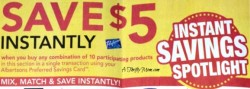 Save $5 instantly at Albertsons 1-23
