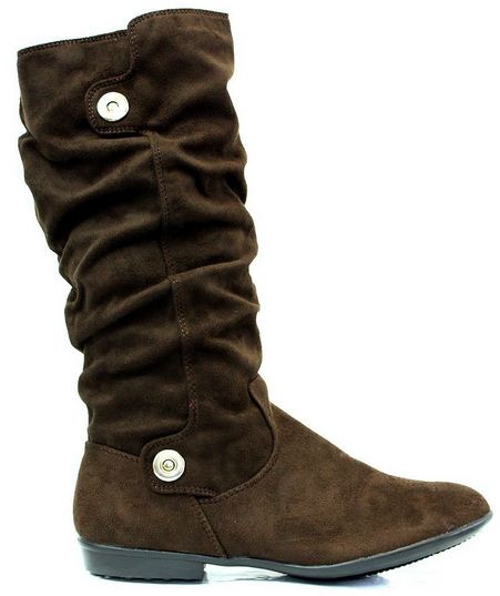 brown slouch boots