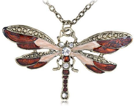 dragon fly necklace