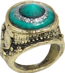 green bronze ring