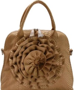 rose bud purse brown