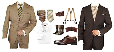 suit fashion style board