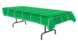superbowl table cloth