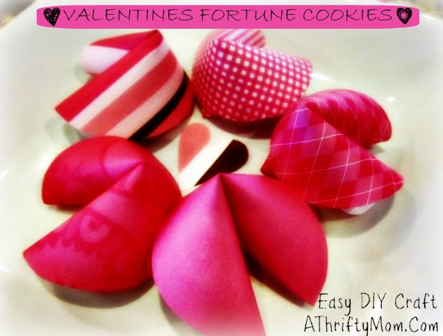 VALENTINES FORTUNE COOKIES ~ Easy Gift Ideas