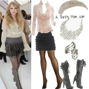 Taylor Swift Copy Cat Fashion Style Board Ruffles