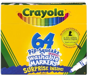 Crayola Washable Markers 64 count