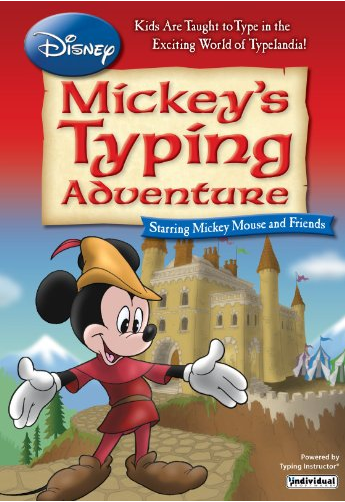 Disney Mickey Mouse Typing Adventure learn to type