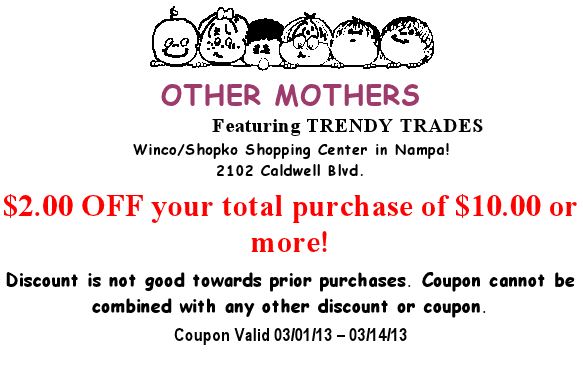Other Mothers March 2013 coupon