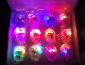 glowing led rings party favor