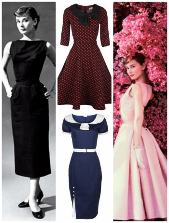 Audrey Hepburn style dress My Fair lady