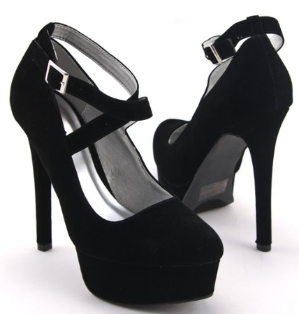 black heels Fashion Style Board
