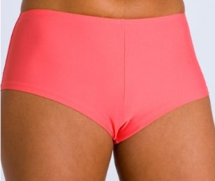 coral bottom bathing suit