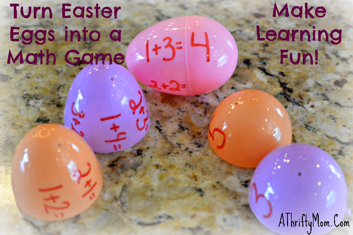 easter egg learning math game