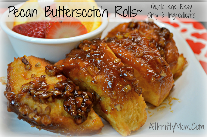 pecan butterscotch rolls recipe