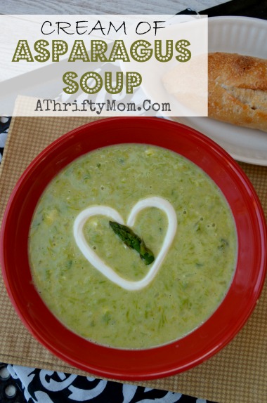 Cream of ASPARAGUS SOUP RECIPE, quick and easy #Soup, #ASPARAGUS SOUP
