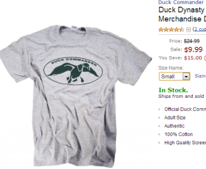 Duck Commander Duck Dynasty Shirt on Sale