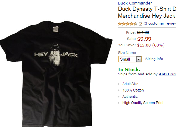 Hey Jack Uncle Si Duck Dynasty Shirt