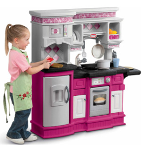 Little Tykes kitchen in pink