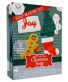 Make your own Christmas soap kit