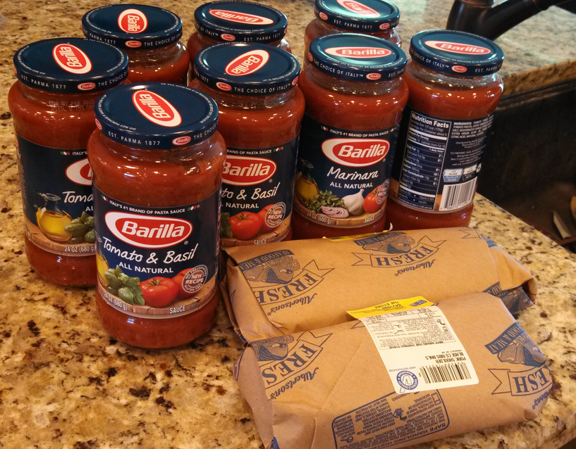 free pasta sauce