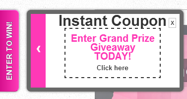 Look for the instant coupon