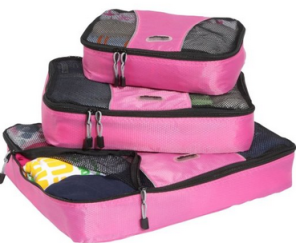 Travel packing cubes