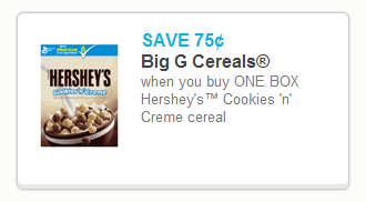 hersheys cookies and cream cereal coupon