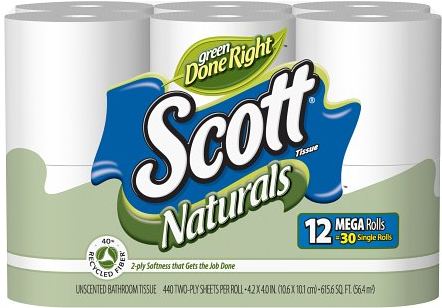 Scott Naturals Toilet Paper