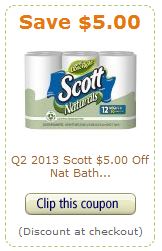 Scott Toilet Paper Coupon