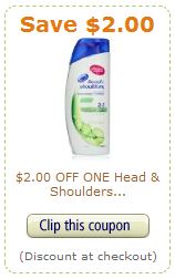 head and shoulders coupon