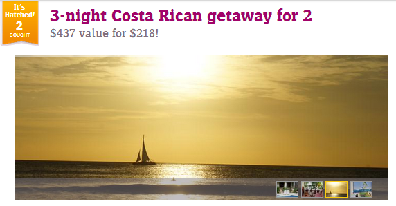 3-night Costa Rican getaway for 2