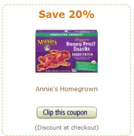 Annies coupon