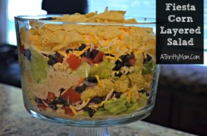 Fiesta Corn Layered Salad