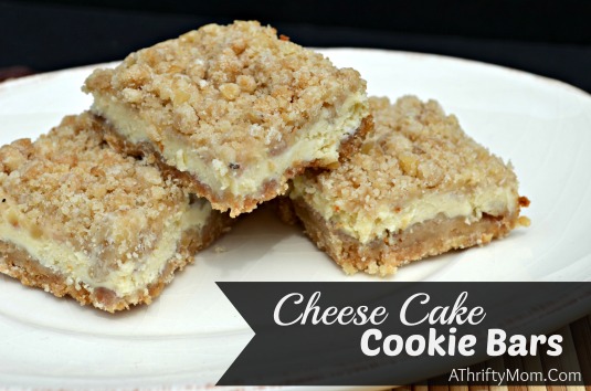 cheese cake cookie bars