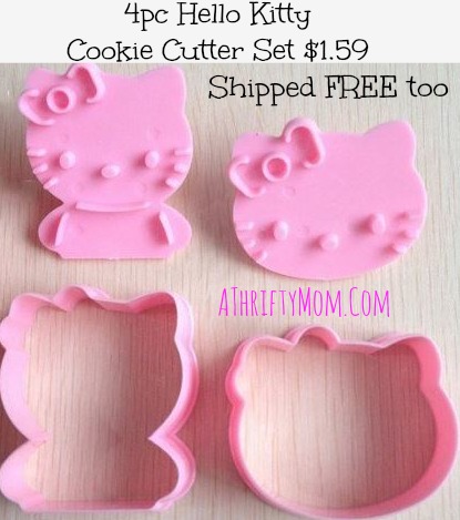 hello kitty cookie cutters shipped free