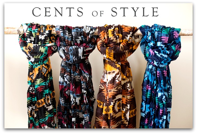 4 Aztec Scarf ~ Cents of Style