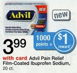 Advil film coated tablets, 20ct ~ Walgreens