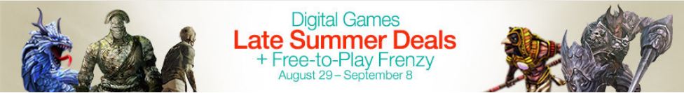 Amazon Late Summer Games Deals